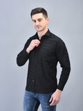 Finest Black Stripes Regular Fit Pure Cotton Shirt for Men